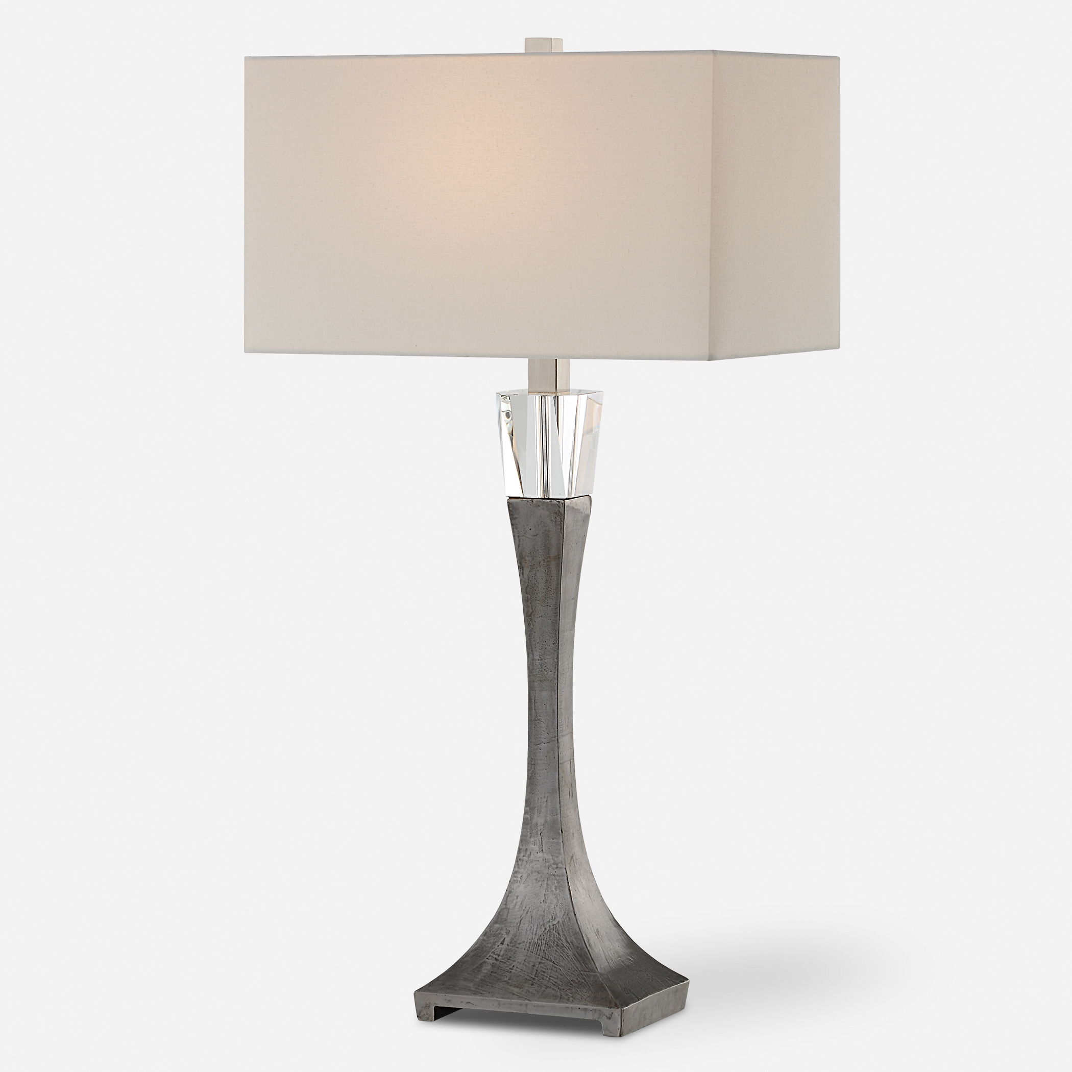 Edison Tapered Iron Table Lamp large image 