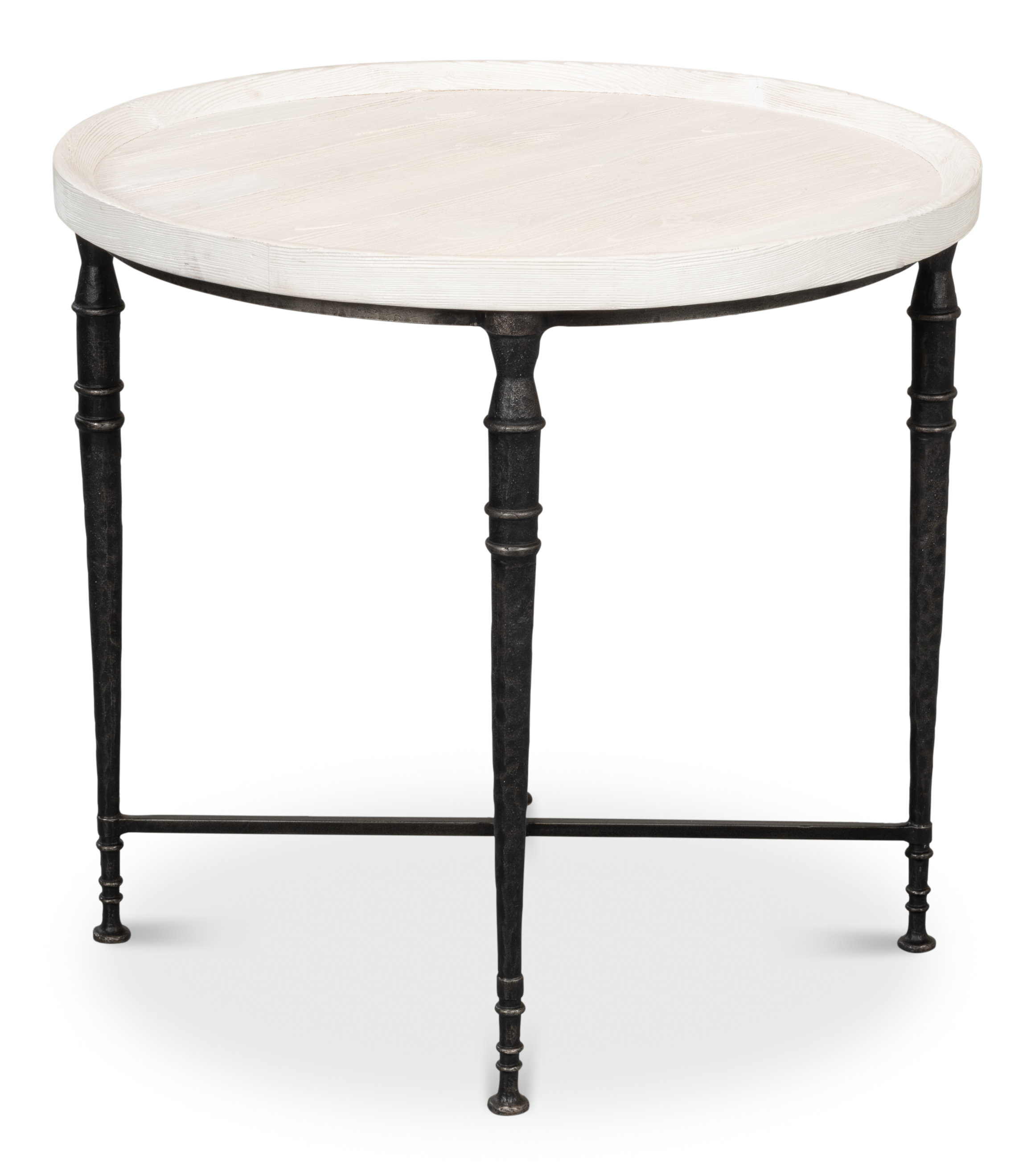 Nathaniel Elegance Side Table, Side & End Table by Sarreid, 27" length x 27" width x 25" height View 9