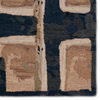 Zoe Bios By Jaipur Living Balsa HNC03 Handmade Abstract Tan and Blue Area Rug (9'x12') thumbnail 2