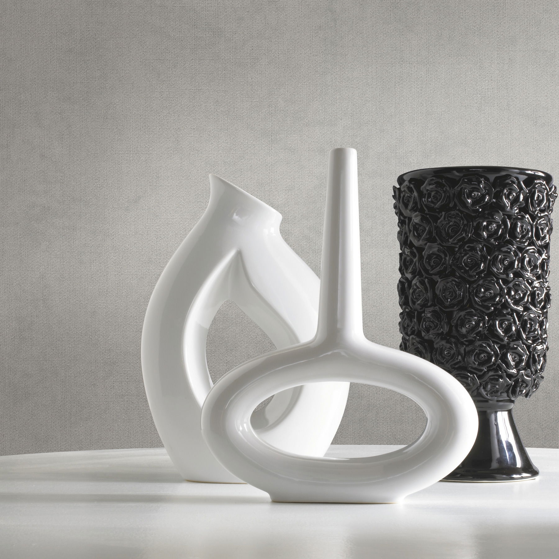 Linen Flax Texture Green Wallpaper, by York Wall, 33' length x 1'8.5" width x 0.02" depth View 2