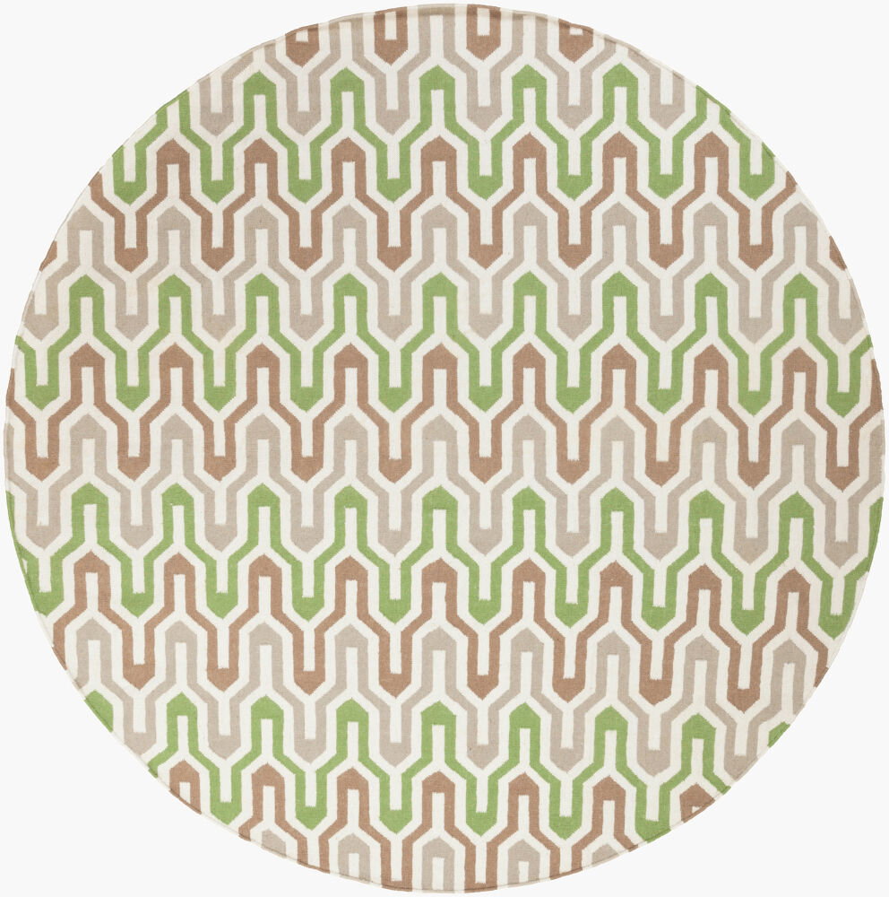 Fallon Handmade Rug, by Surya, 8' length x 8' width