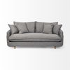Roy I 84' Castlerock Gray Upholstered Three Seater Sofa, Sofas & Sectional by Mercana, 83.86" length x 40.94" width x 32.87" height thumbnail 4