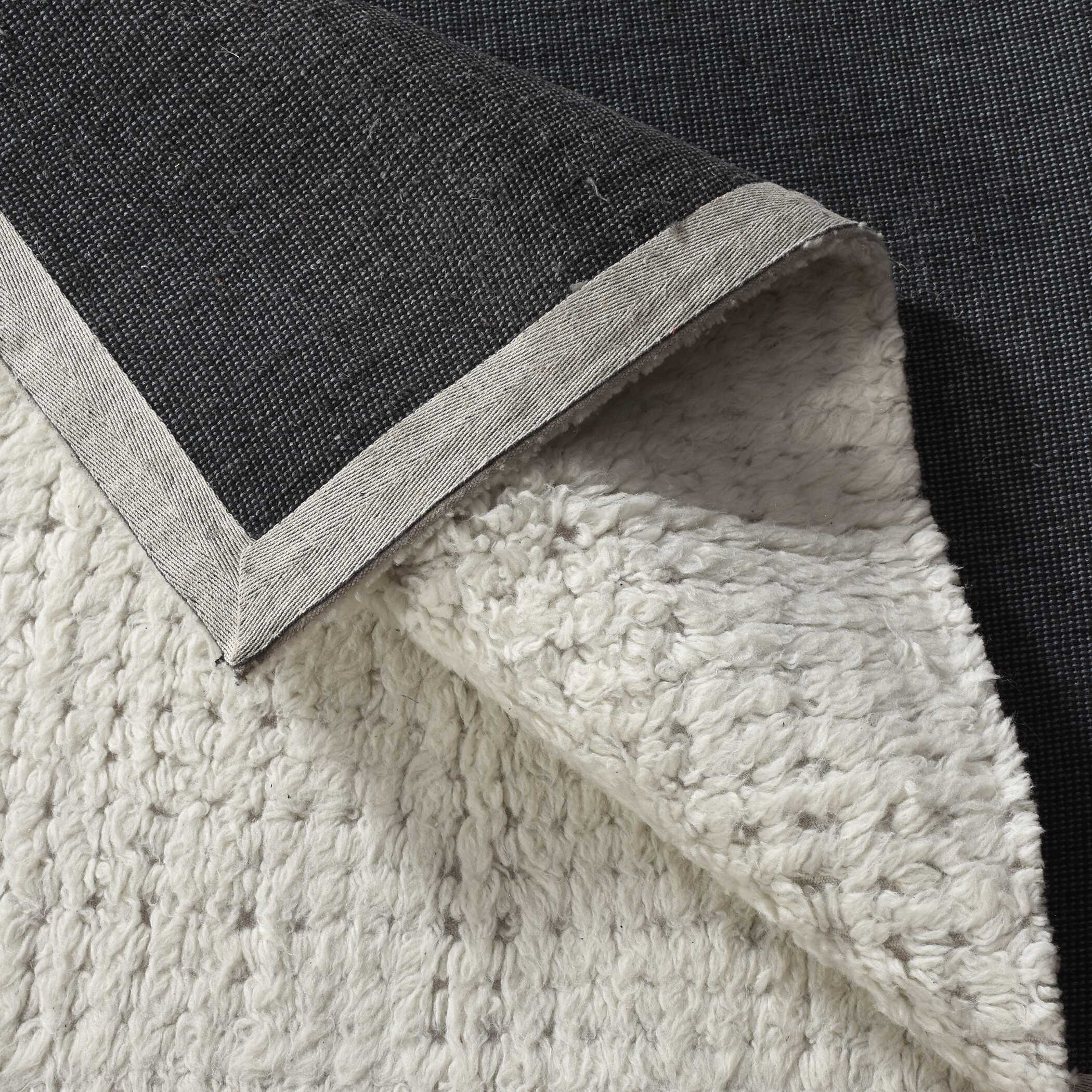 Clayhill Ivory White 6 X 9 Rug, by Uttermost, 6' width x 9' height x 0.37" depth View 3