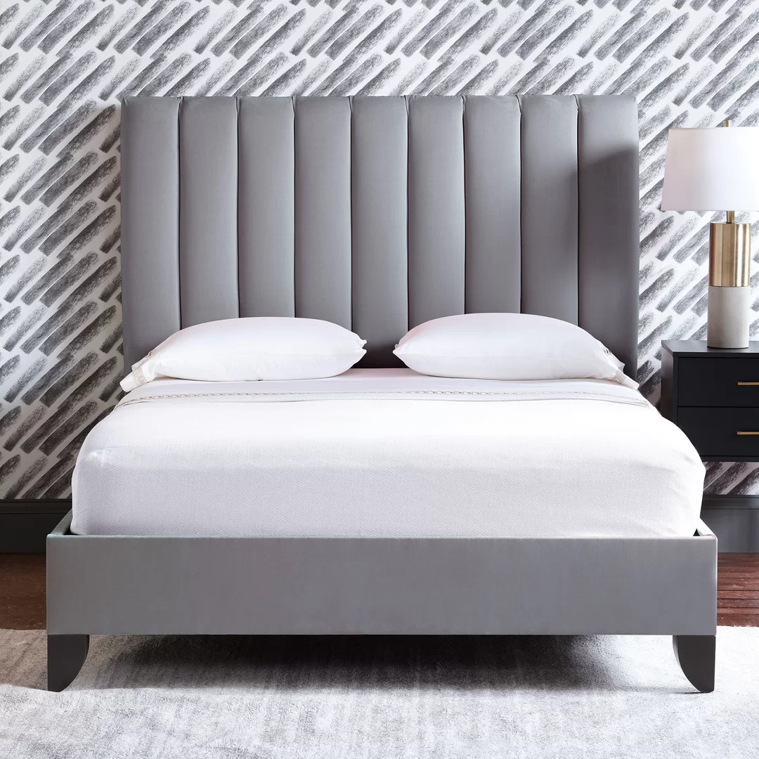 Kyler Upholstered Headboard, Headboards & Footboard by Eastern Accents, 80" width x 58" height x 5" depth View 2