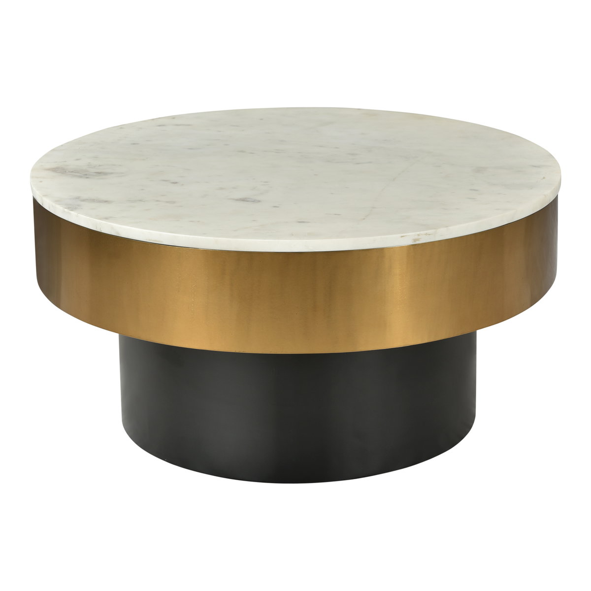 Dado Coffee Table White, by Moe's Home, 31.5" width x 16" height x 31.5" depth View 2