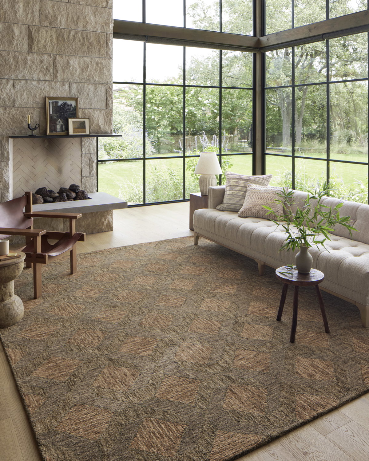 Loloi Varena Rug, 1'6" length x 1'6" width View 2