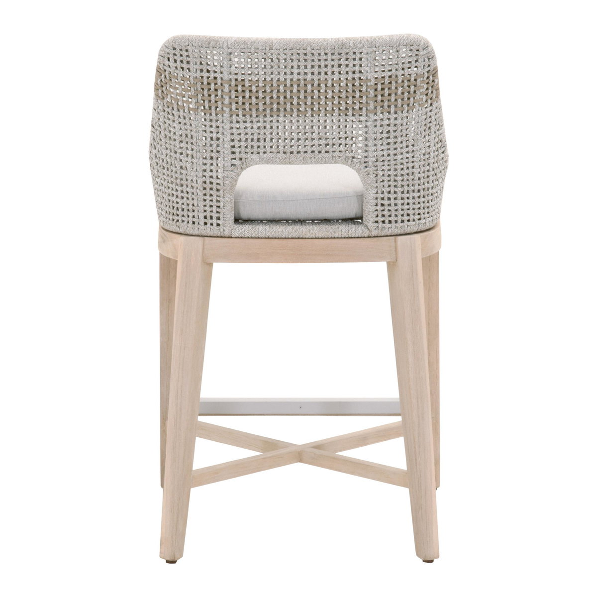 Tapestry Outdoor Counter Stool, Dining Chair by Essentials for Living, 21" width x 35" height x 22" depth View 5