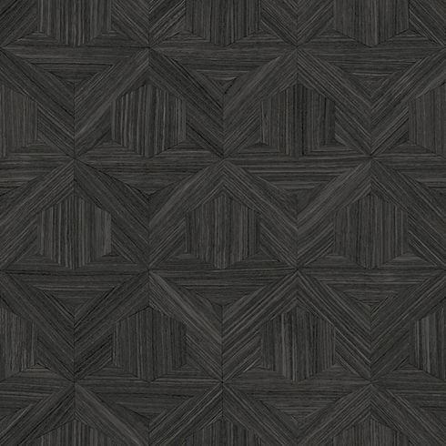 Parquet Black Wallpaper