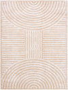 Fossay Shag Machine Woven Rug, by Surya, 2'11.43" length x 1'11.62" width thumbnail