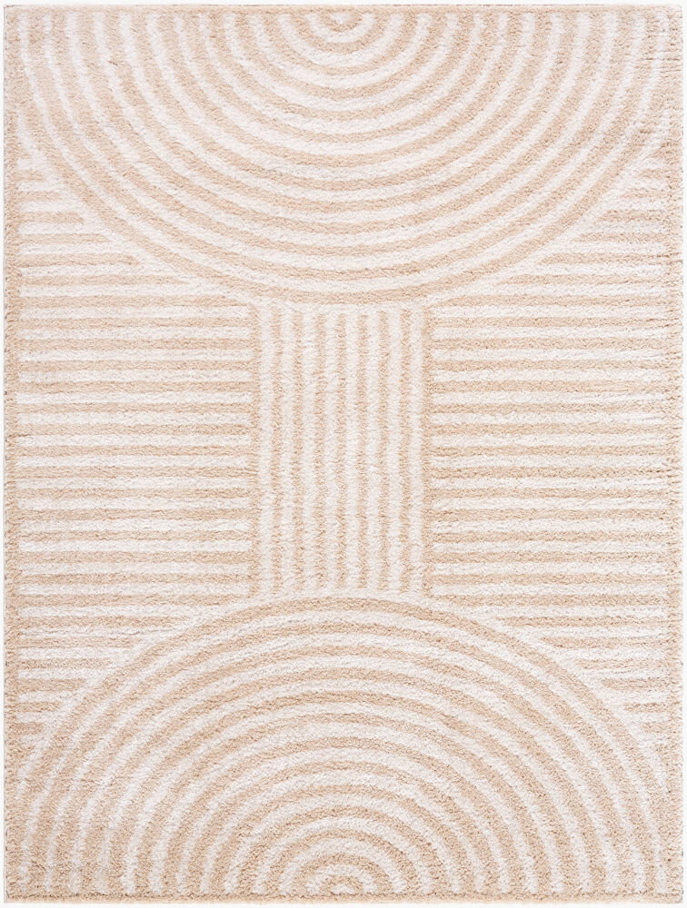 Fossay Shag Machine Woven Rug, by Surya, 2'11.43" length x 1'11.62" width