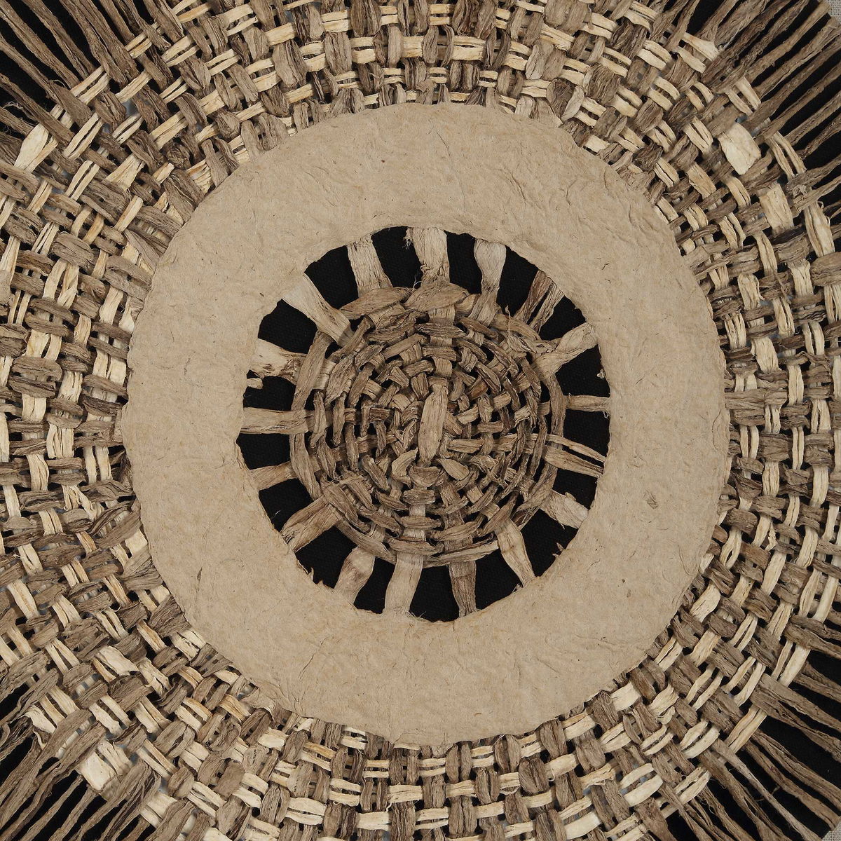 Intertwine Knit Paper Shadow Box Set/2, Art by Uttermost, 23.62" width x 23.62" height x 2" depth View 6