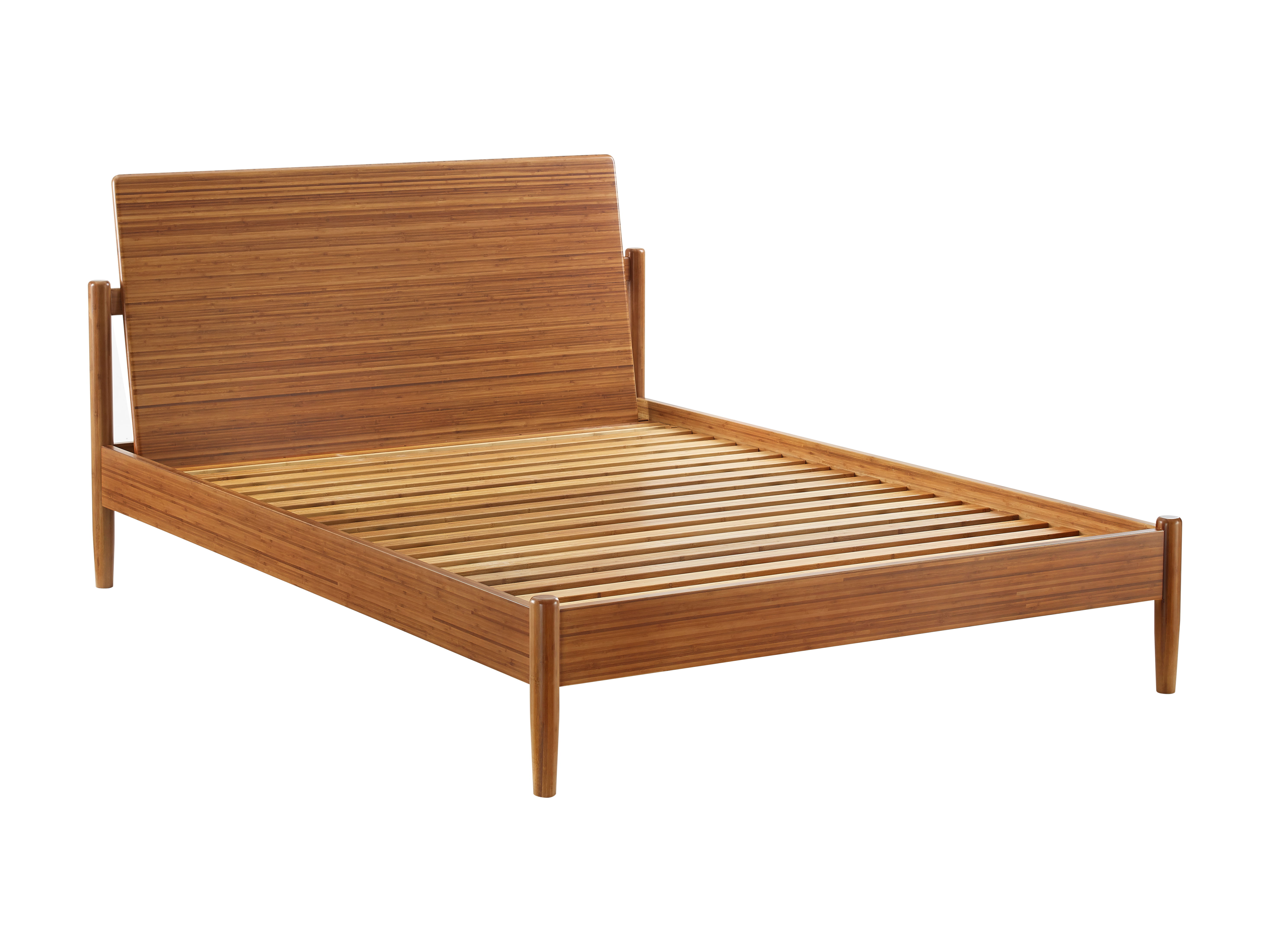 Monterey Queen Platform Bed, Amber, by Greenington, 88.5" length x 63.75" width x 40" height View 10