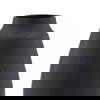 Gannon Vase Black, Decor by Dovetail, 10.43" width x 17" height x 10.43" diameter x 10.43" depth thumbnail 2