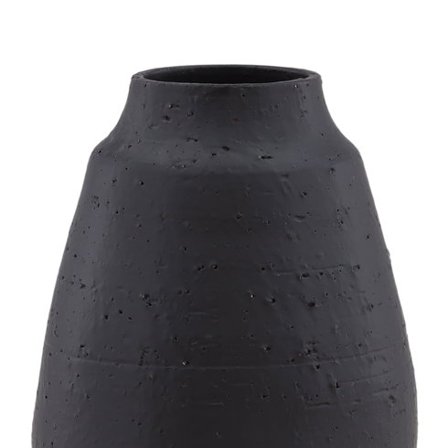 Gannon Vase Black