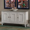 Louis Xvi Buffet,White/White,Gray Quartz, Cabinets & Sideboard by Sarreid, 60" length x 18" width x 34" height thumbnail 13