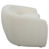 Capra Art Deco White Sofa, Sofas & Sectional by Uttermost, 90" width x 27" height x 38" depth thumbnail 7