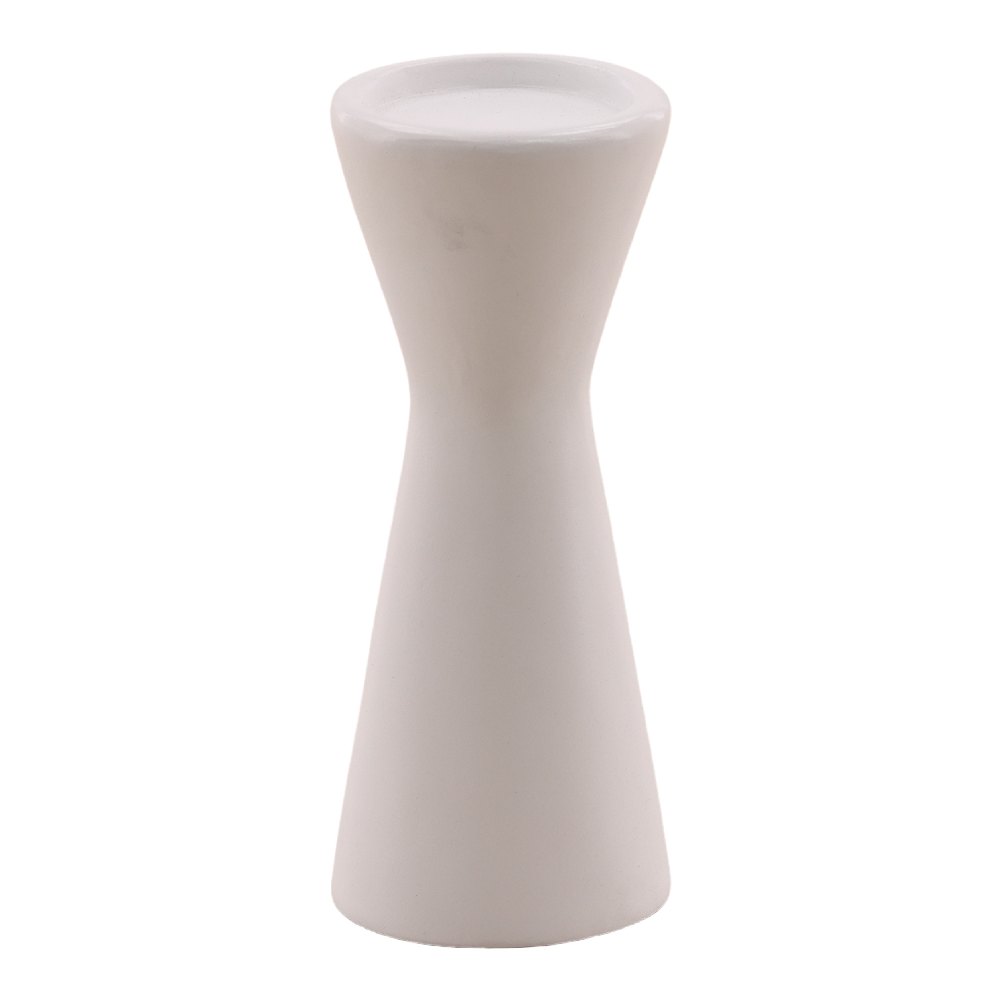 Ula Outdoor Candle Holder White Large large image 