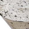 Lenora Stone Drink Table, Side & End Table by Uttermost, 10" width x 22" height x 10" depth thumbnail 7