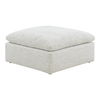 Terra Condo Ottoman Coastside Sand, by Moe's Home, 38" width x 18.5" height x 38" depth thumbnail 2