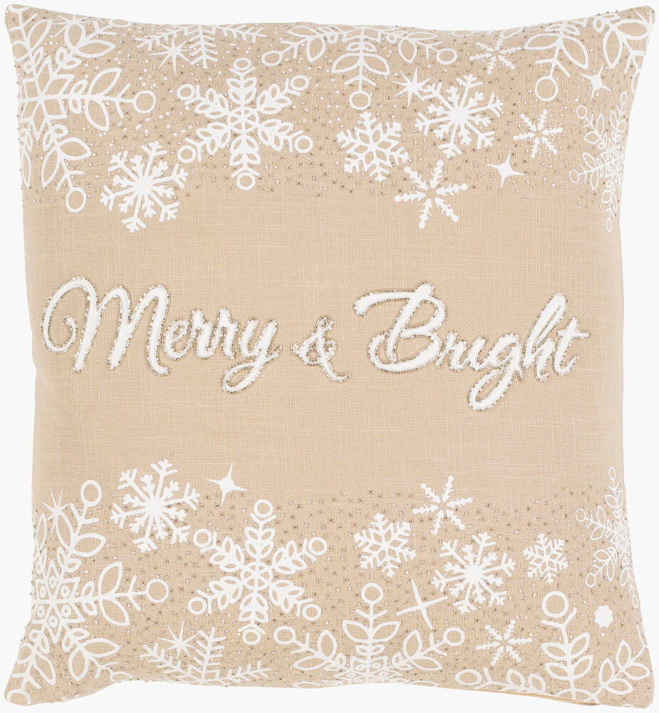 Sparkle Accent Pillow Down, Decorative Pillow by Surya, 20" length x 20" width
