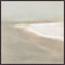 Online Designer Bathroom Fog On The Coast Wall Art, Gray 30.25" x 30.25"