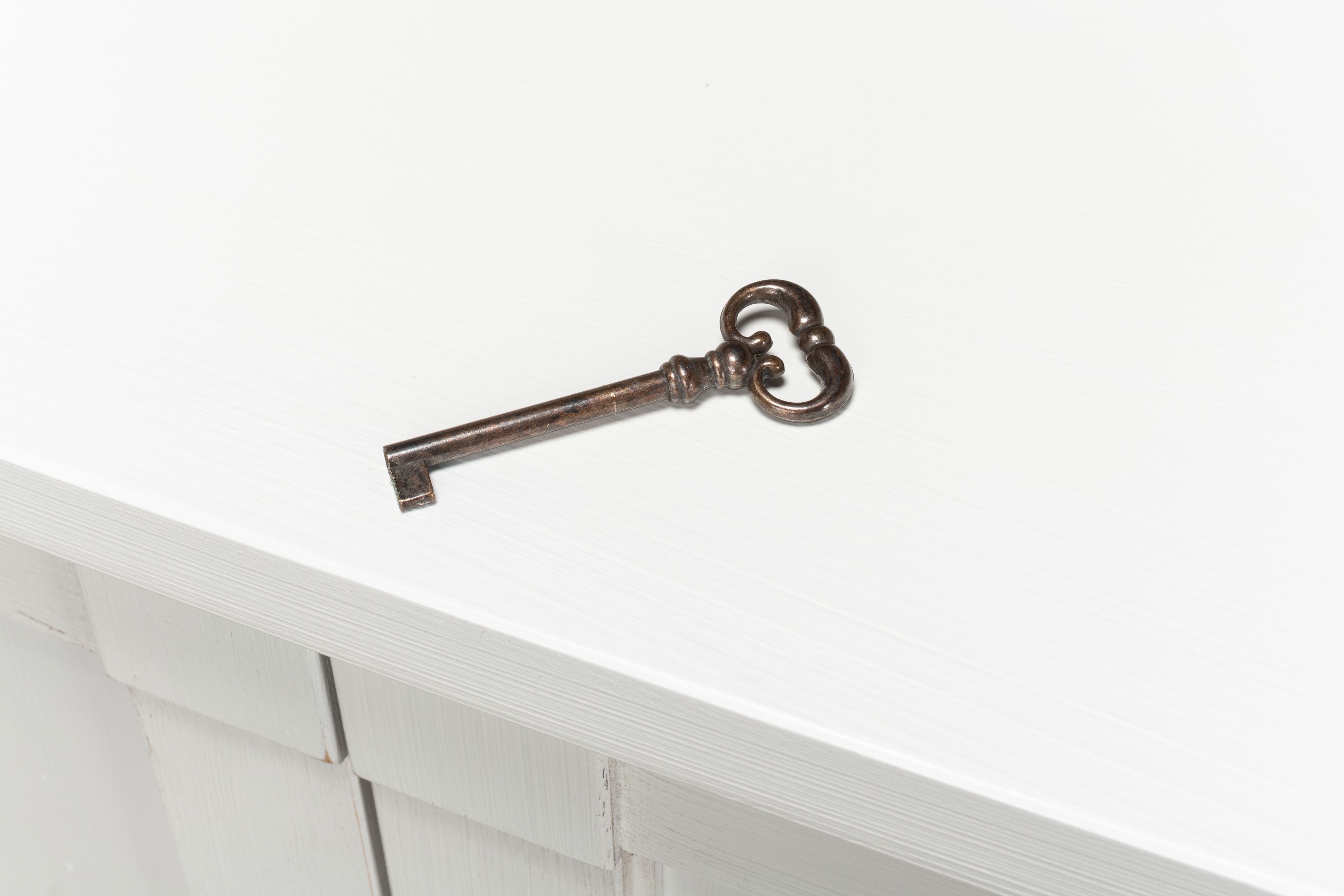 Luciana 6 Wood Dr Buffet,112',Cortina Wh, Cabinets & Sideboard by Sarreid, 112" length x 15" width x 38" height View 6