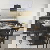 Evianna 30L x 7W x 7H Mirrored with Black Metal Frame Tray thumbnail 1
