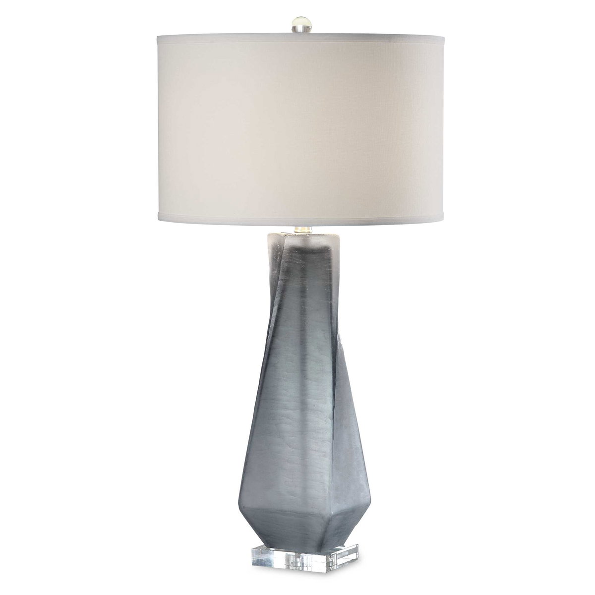 Anatoli Charcoal Gray Table Lamp, by Uttermost, 1'4" width x 2'6.75" height x 1'4" depth View 1