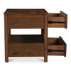 Lottie Charging Nightstand Brown, by Moe's Home, 28.5" width x 27.75" height x 24.5" depth thumbnail 3