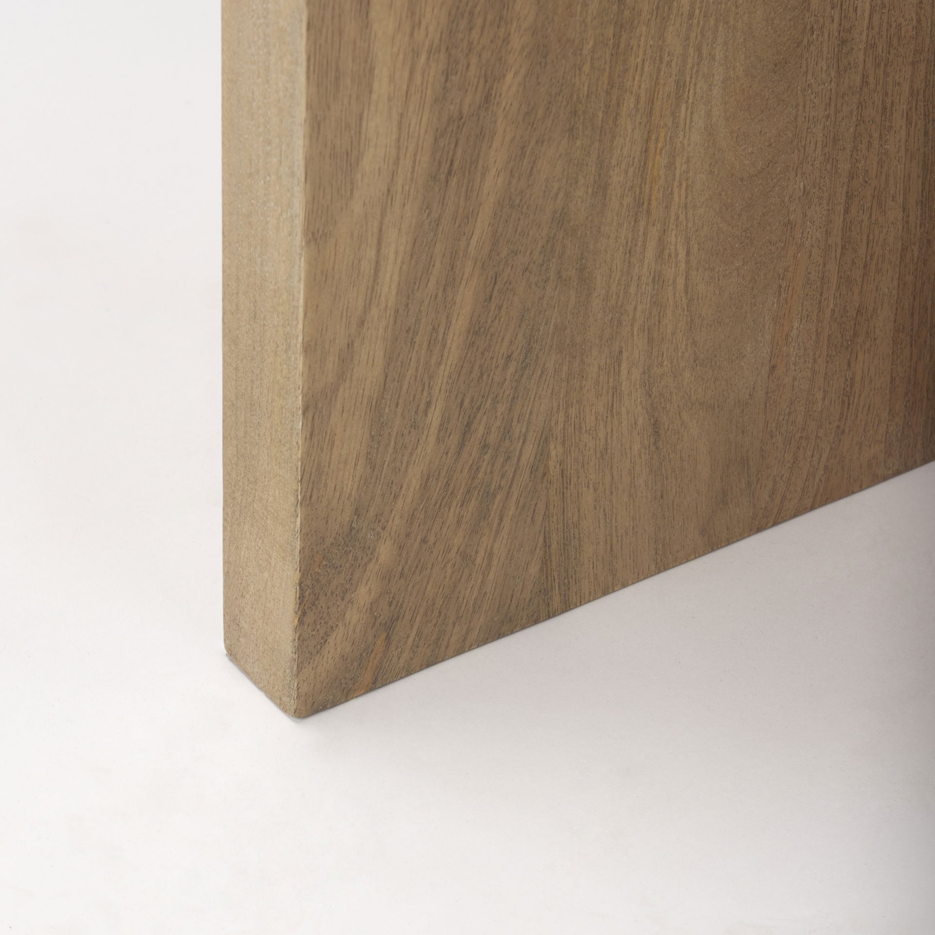 Bianca Wood and Marble Accent Table large image 