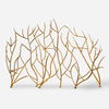 Gold Branches Decorative Fireplace Screen, by Uttermost, 47" width x 31.89" height x 6.3" depth thumbnail 1