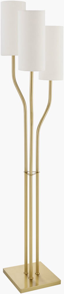 Dudley Accent Floor Lamp, by Surya, 11" width x 68" height