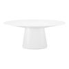 Otago Oval Dining Table White thumbnail 0