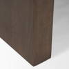 Wesson Dark Brown Wooden Rectangular Coffee Table, by Mercana, 48" length x 28" width x 16" height thumbnail 9