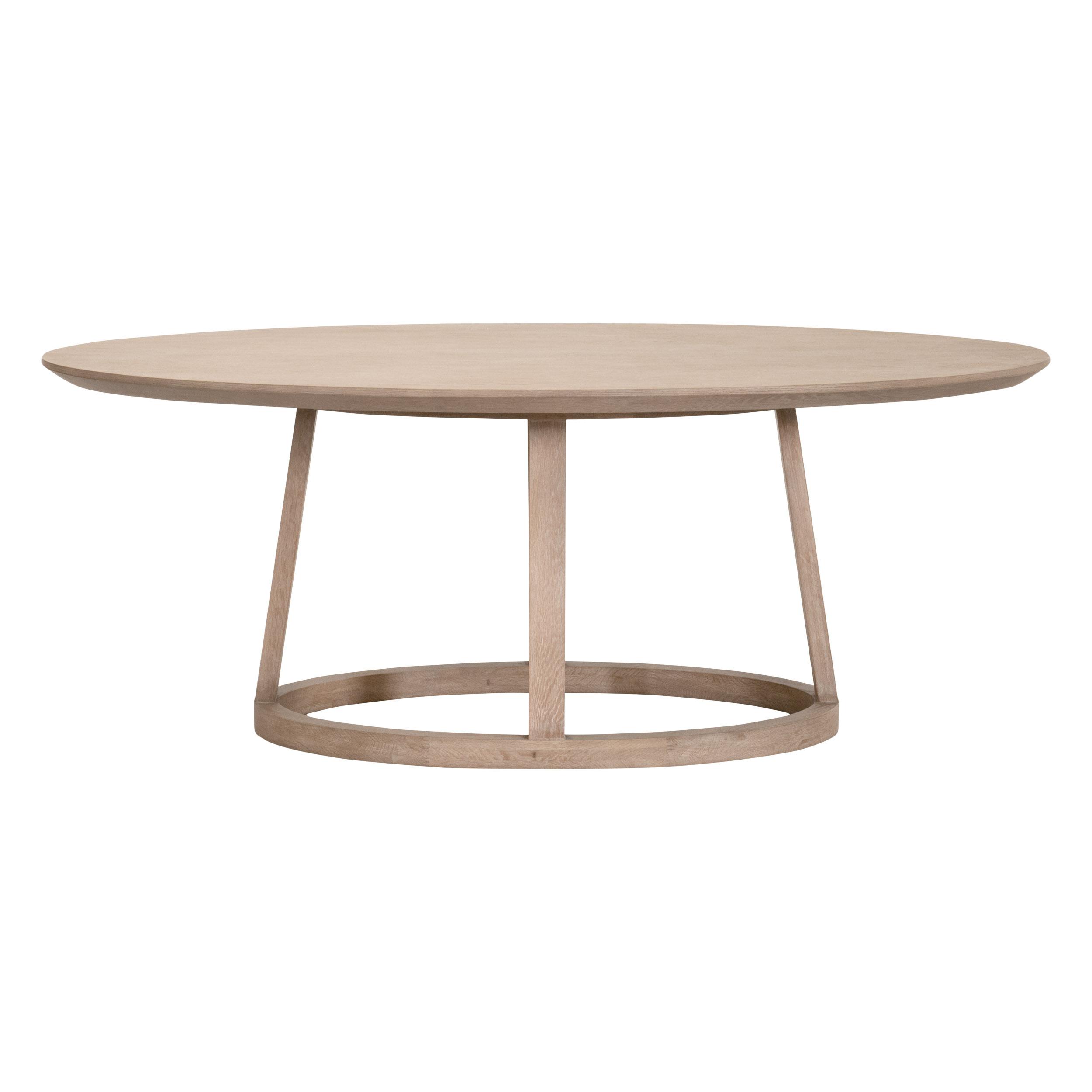 Reeves Oval Dining Table, by Essentials for Living, 78" width x 30.25" height x 48" depth View 1