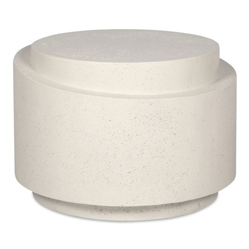 Cosmo Outdoor Accent Table Off White