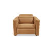 Juno Power Recliner Chair Tan Leather, Accent Chair by Moe's Home, 40" width x 31.5" height x 42" depth thumbnail 1