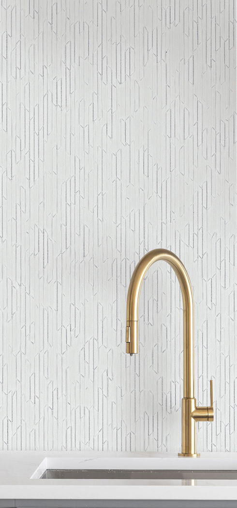 Calliope Optic White Wallpaper
