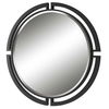 Quadrant Modern Round Mirror, by Uttermost, 45.62" width x 45.62" height x 1.75" depth thumbnail 5