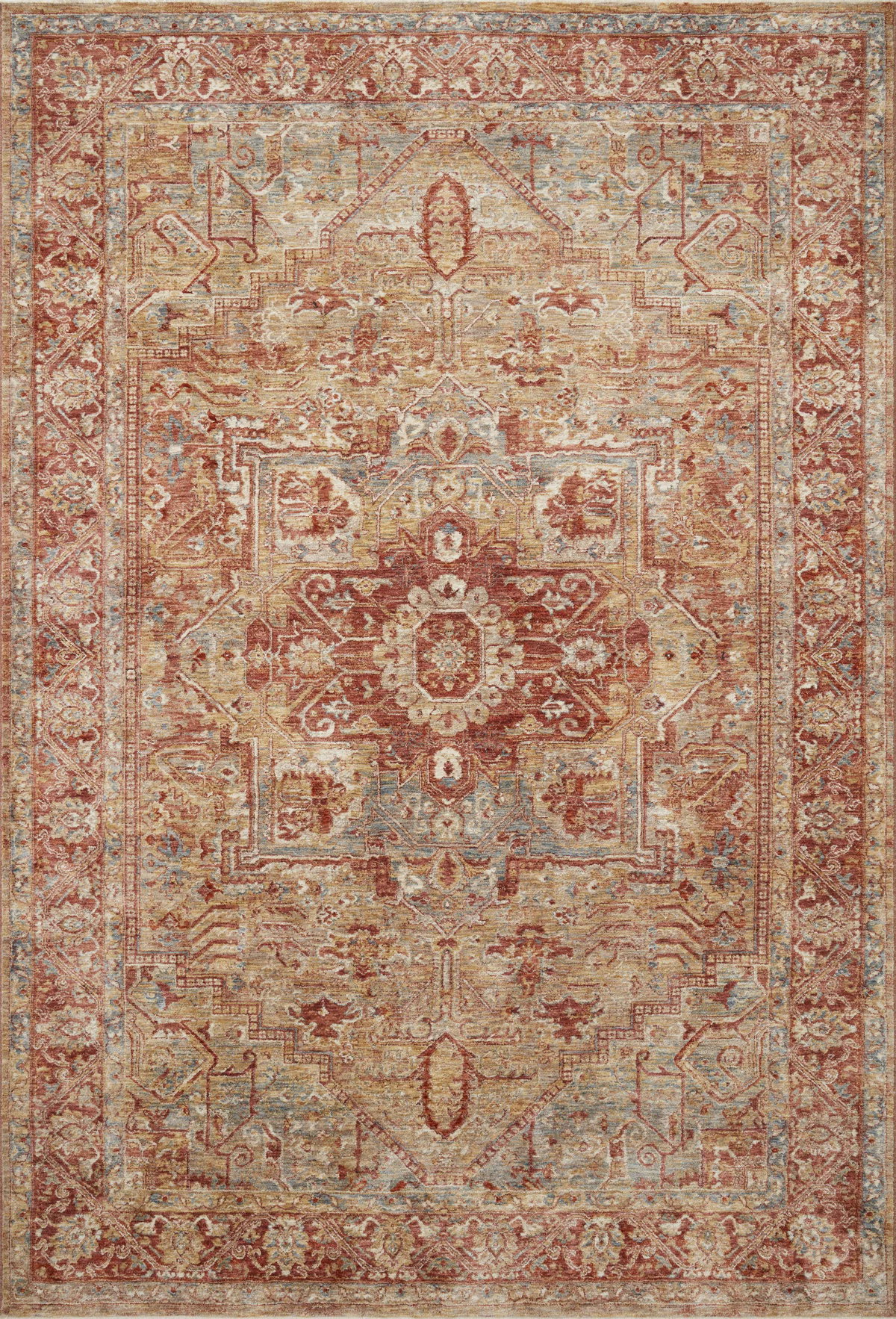 Loloi Gaia Rug, 5' length x 7'8" width View 1
