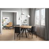 Nora Dining Chair Black Vegan Leather - Set Of Two thumbnail 8
