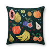Rifle Paper Co. x Loloi Fruit Stand Pillow, Decorative Pillow, 22" length x 22" width thumbnail 1