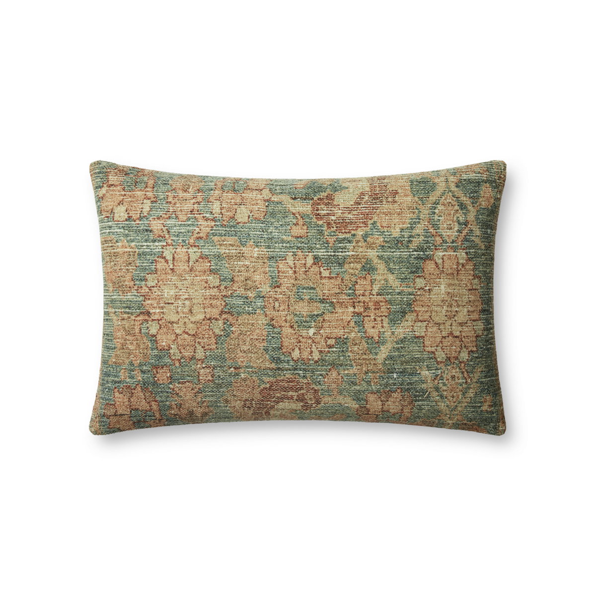 Angela Rose x Loloi Clay Pillow, Decorative Pillow, 13" length x 21" width View 1