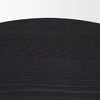 Tucson Natural Wood with Round Black Oak Top Side Table thumbnail 7
