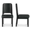 Kerr Dining Chair Vegan Leather Black-set Of Two thumbnail 2