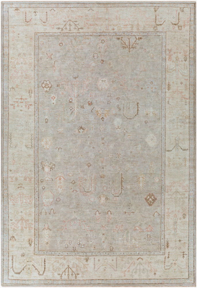 Normandy Handmade Rug, by Surya, 9' length x 6' width