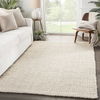 Murillo Natural Solid Ivory Area Rug (5'X8') thumbnail 7
