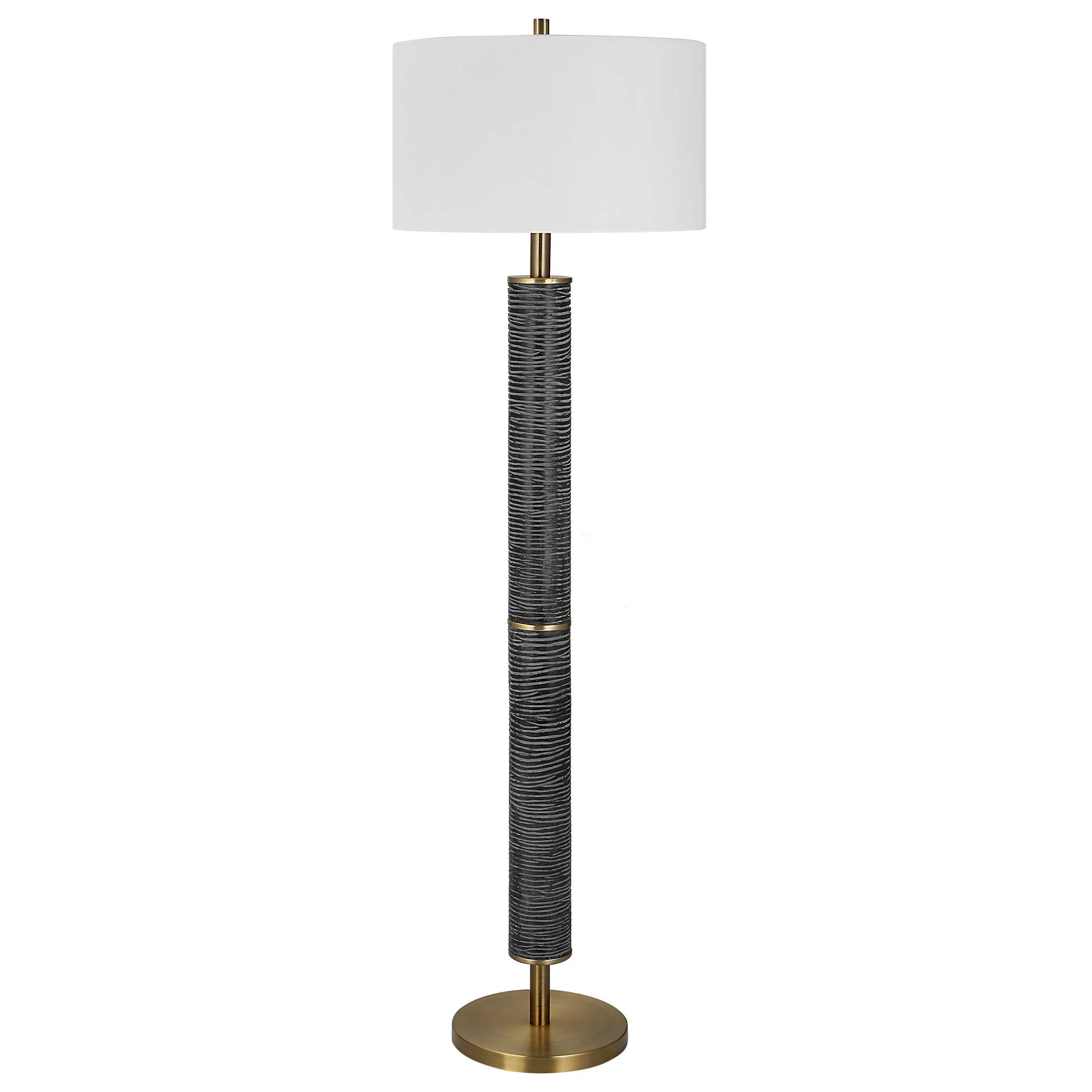 Summit Rustic Floor Lamp, by Uttermost, 19" width x 62.75" height x 19" depth View 5