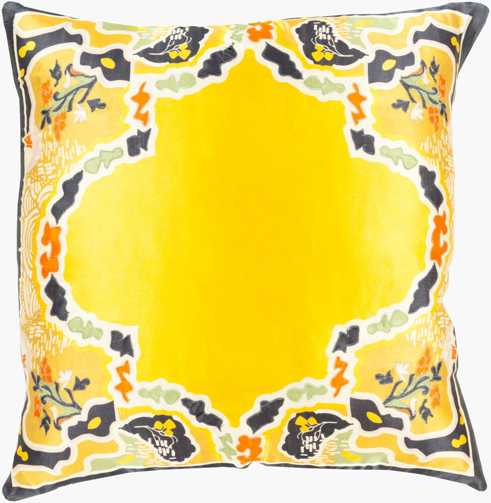 Geisha Accent Pillow, Decorative Pillow by Surya, 18" length x 18" width
