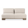 June Sofa Oatmeal, Sofas & Sectional by Moe's Home, 70" width x 30" height x 40" depth thumbnail 1